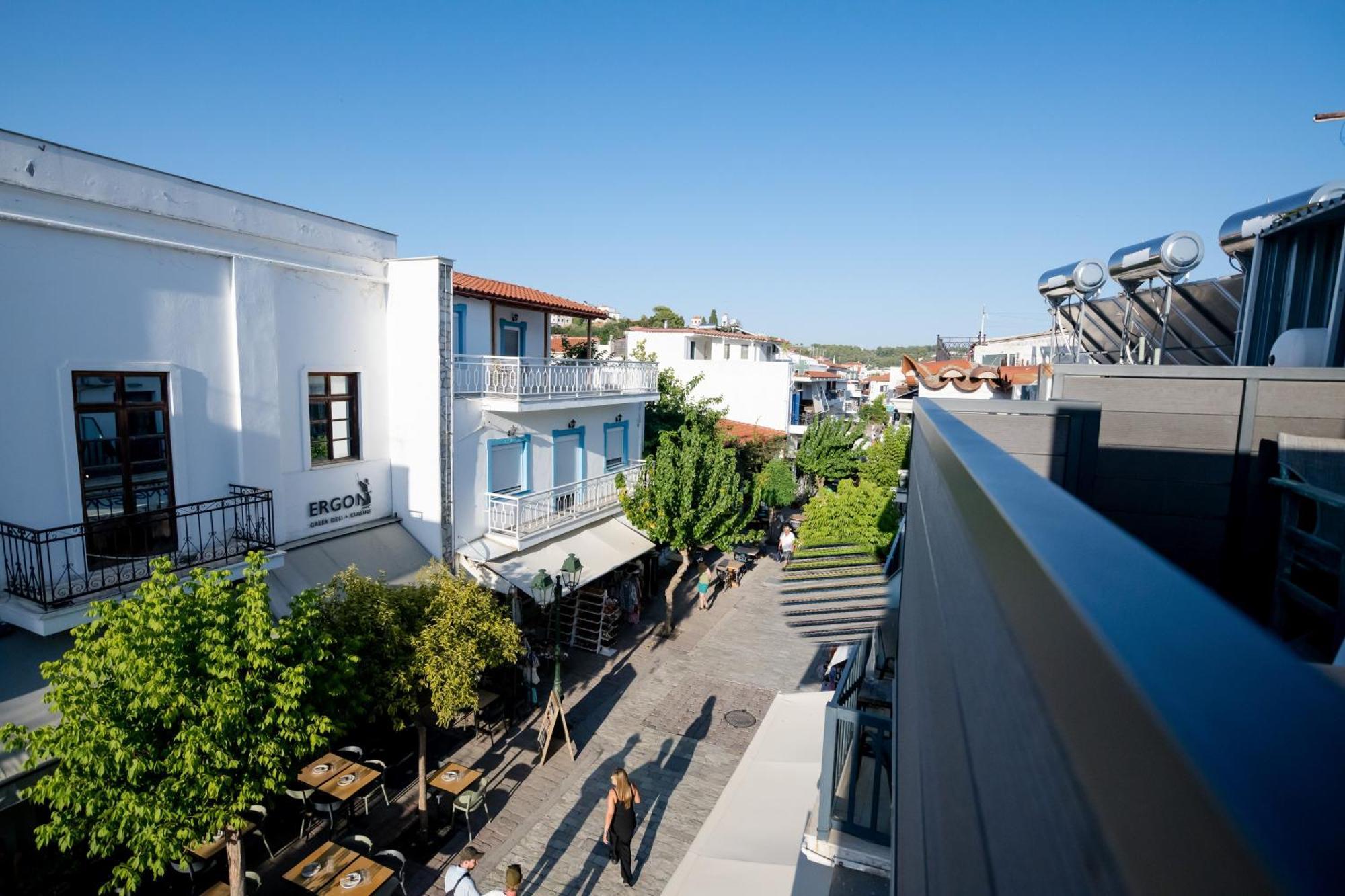Ocean 11 Hotel Szkiáthosz Kültér fotó